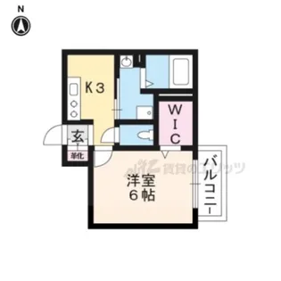 Mon Ami Maison【205号室】の間取り