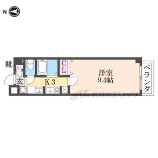 レイディアンス?【5階】の間取り