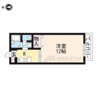 第5ハイツ高樋【2階】の間取り