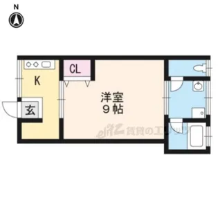 ブルージュ21【102号室】の間取り