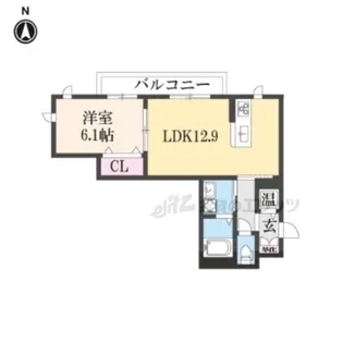 シャーメゾンNEXT【1階】の間取り