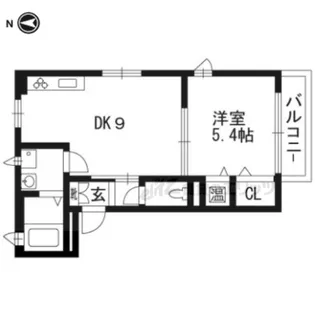 Casad’Hana【302号室】の間取り