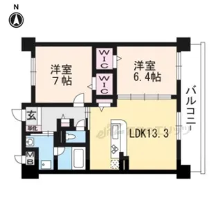 CELESTE JUNO【1階】の間取り