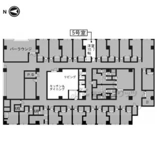 CASA MIA北白川【2階】の間取り