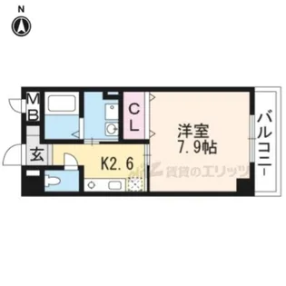 メーヴェ26【202号室】の間取り