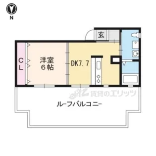 マルティ円町【4階】の間取り