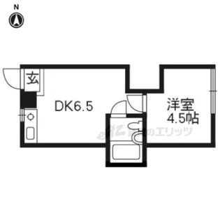 メゾンポッポ【103号室】の間取り