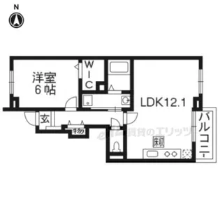 カーサスカイ?【1階】の間取り