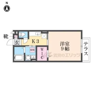 JUMEIRAH【C202号室】の間取り