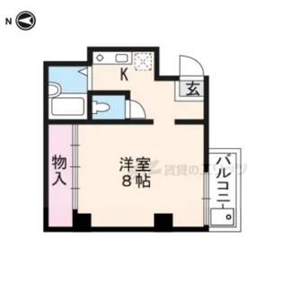 ハイツわかば【3-C号室】の間取り