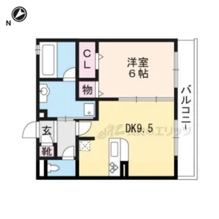 セジュールオッツ【303号室】の間取り