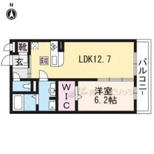 ヴェルドミール【2階】の間取り