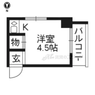 長谷川ハイツ【312号室】の間取り