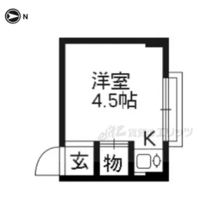 長谷川ハイツ【301号室】の間取り