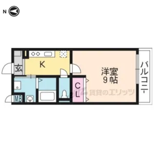 ボヌールアヴニール?【1階】の間取り