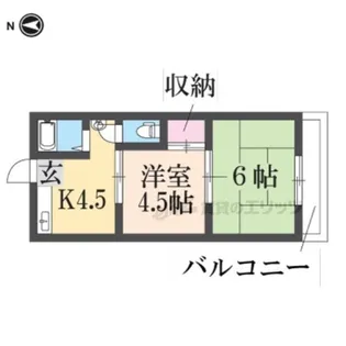 うずらマンション【311号室】の間取り