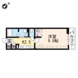 レークサイドスクエア【1階】の間取り
