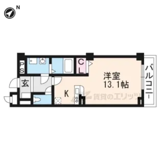 ブリリアント テラス【1階】の間取り