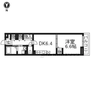 メゾン・ド・ヨシミ【2階】の間取り