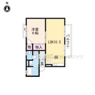 アラサンテコジマ【2階】の間取り