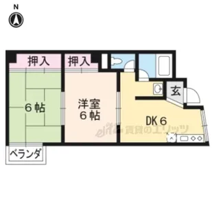 ミノベマンション【0031号室】の間取り
