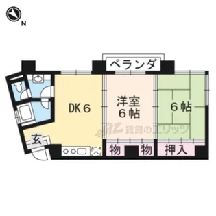 ミノベマンション【0047号室】の間取り