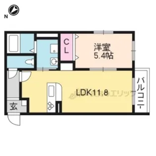 ハートフル・プリムラ【3階】の間取り