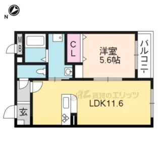 ハートフル・プリムラ【3階】の間取り