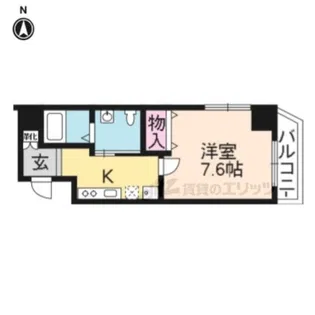 K・CASA大宮【3階】の間取り