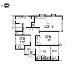 京都府長岡京市梅が丘2丁目【一戸建】の間取り