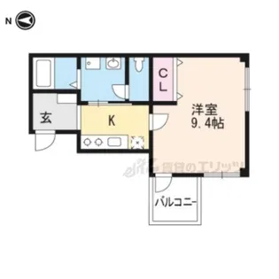 サニータウン【202号室】の間取り