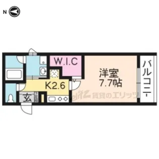 シェール・ラ・トルチュ【301号室】の間取り