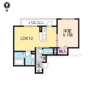 アルカンシエル【102号室】の間取り