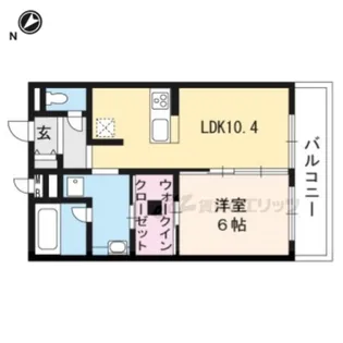 マジェスティ サザン Ⅱ棟【1階】の間取り
