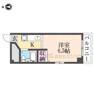 グランディール・フナダ【4階】の間取り