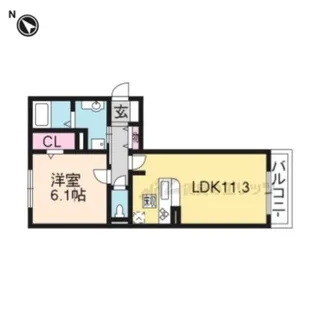 N【2階】の間取り