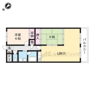 サンセール勝部【303号室】の間取り