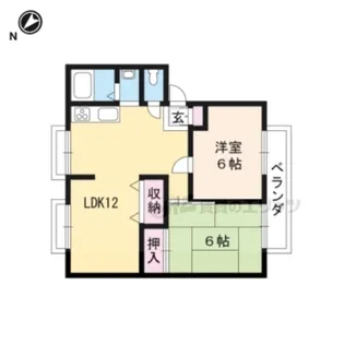 サンピエール【205号室】の間取り