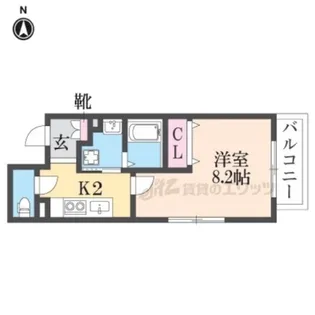 コテージタケダ【3階】の間取り