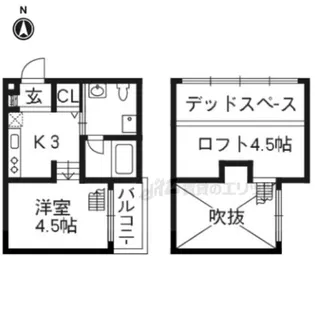 キーファー【105号室】の間取り