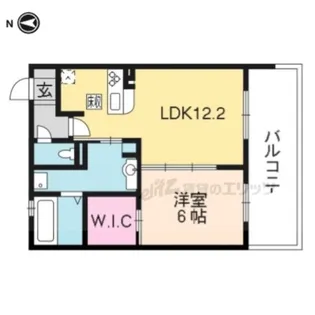 エーデルハイム東香園【2階】の間取り