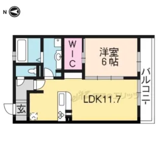 エーデルハイム東香園【2階】の間取り