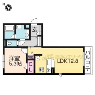 「シュレイル」【1階】の間取り