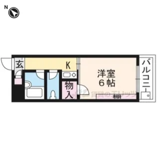 グランドール【315号室】の間取り