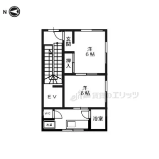 大和ビル【4階】の間取り