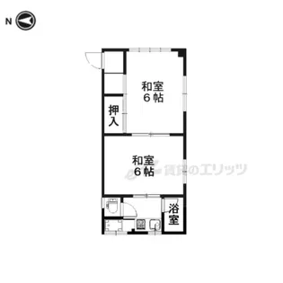 大和ビル【401号室】の間取り