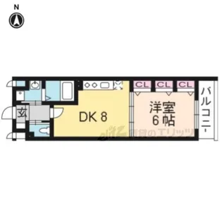 ベンリッジ【4階】の間取り