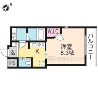 セーイ・サーリチェ【303号室】の間取り