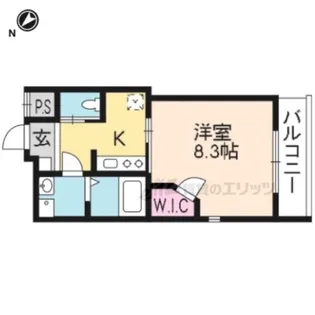 セーイ・サーリチェ【301号室】の間取り