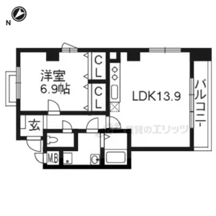ベル・アビタシオン【3階】の間取り